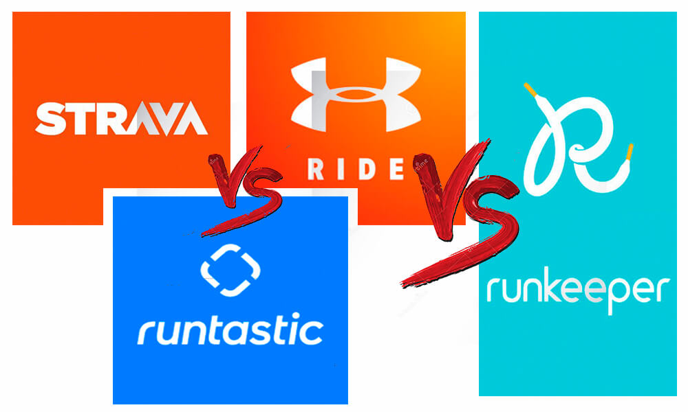 Strava vs Mapmyride vs Runtastic vs Runkeeper | Comparativa